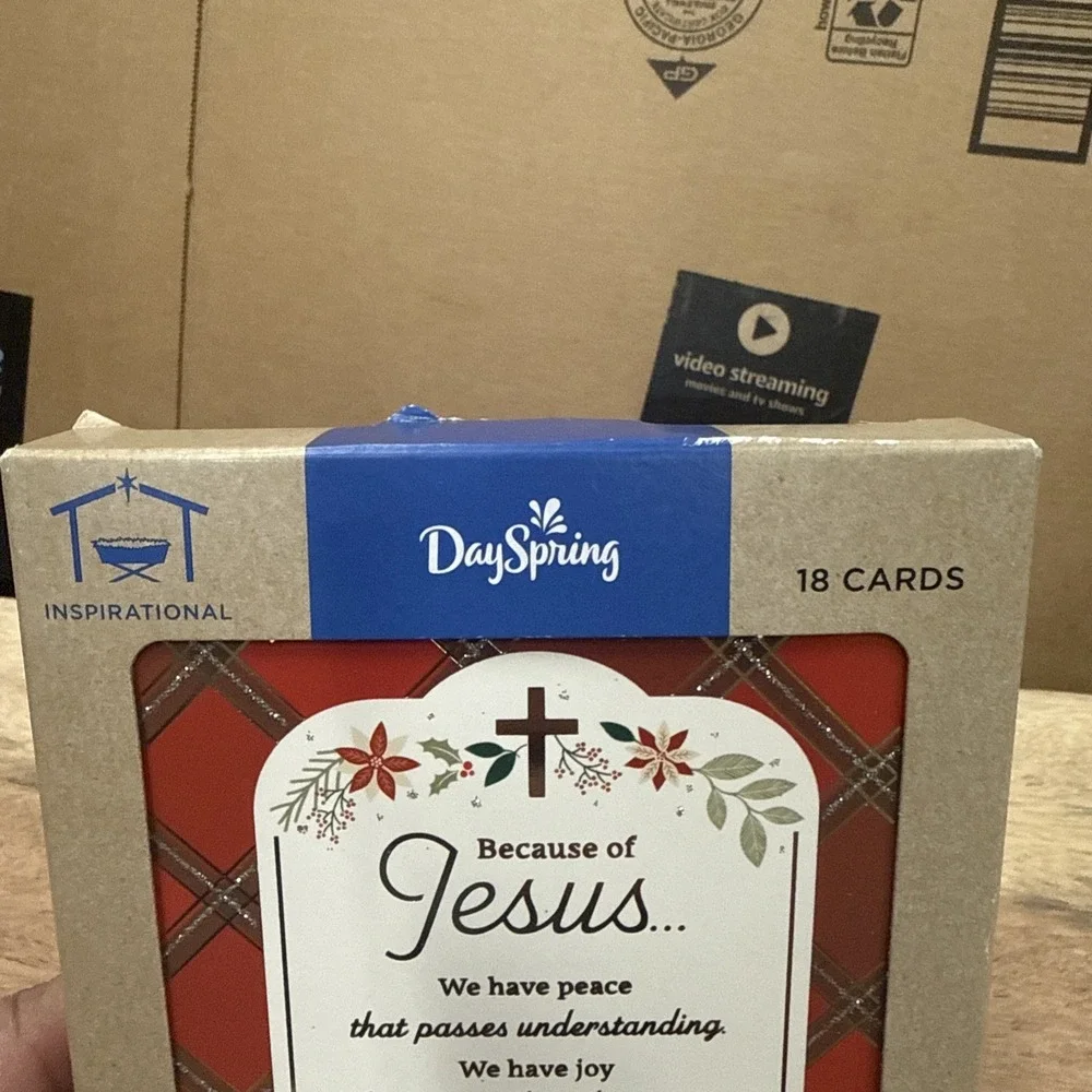 Dayspring Inspirational Christmas Cards 18 Cards and Envelopes New